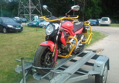 przewożenie motocykli